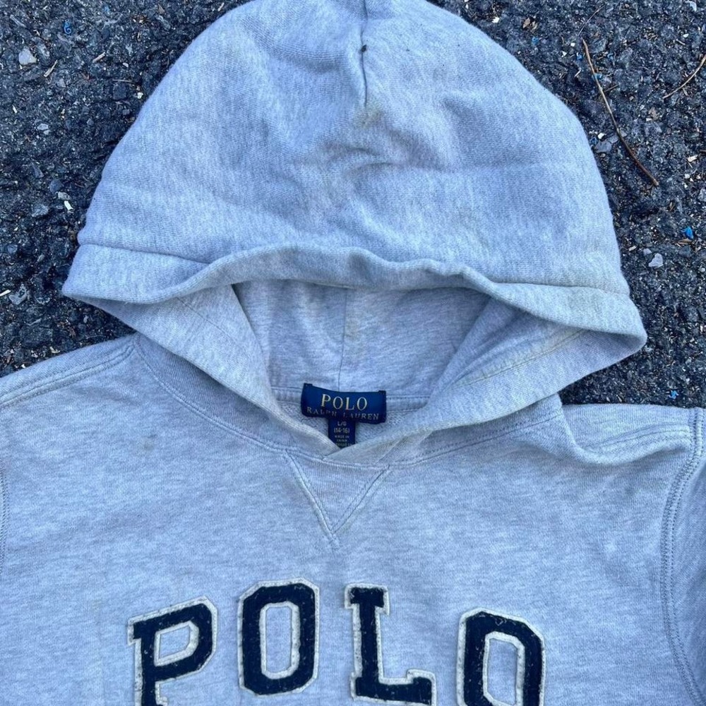 1990s Polo Ralph Lauren Arch Logo hoodie size S